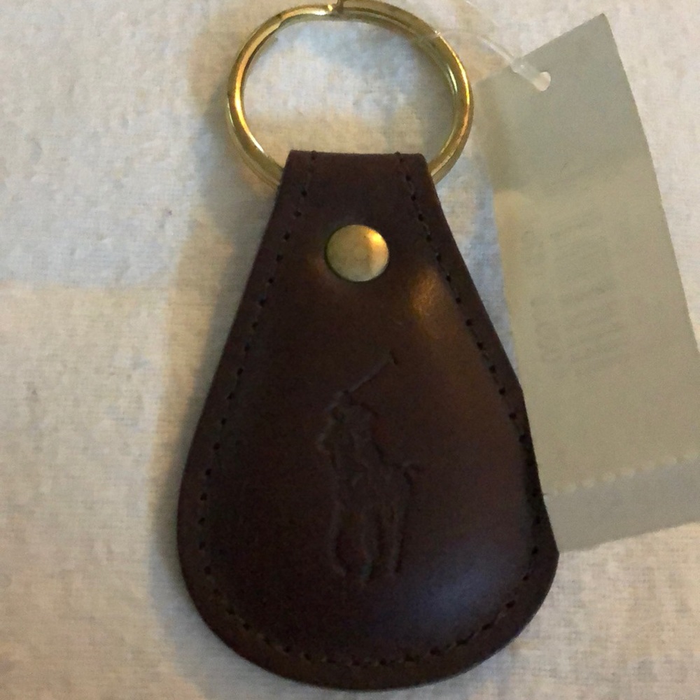 Polo by Ralph Lauren brown key fob